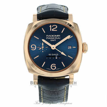 Panerai Radiomir 1940 10 Days GMT Automatic Oro Rosso 45mm PAM00659 - Beverly Hills Watch