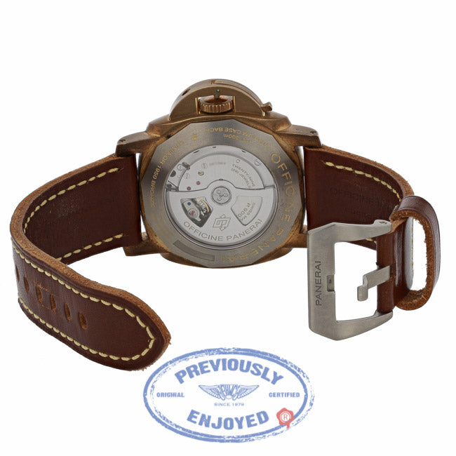 Panerai Luminor Submersible 1950 Bronzo 47mm Power Green Dial PAM00507  - Beverly Hills Watch Company