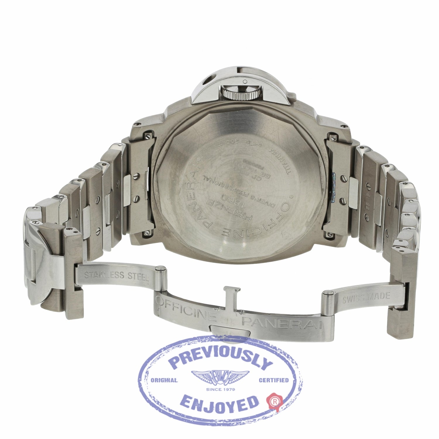 Panerai Submersible PAM170 44mm Titanium Stainless Steel Slate Dial PAM00170 XA9D68 - Beverly Hills Watch