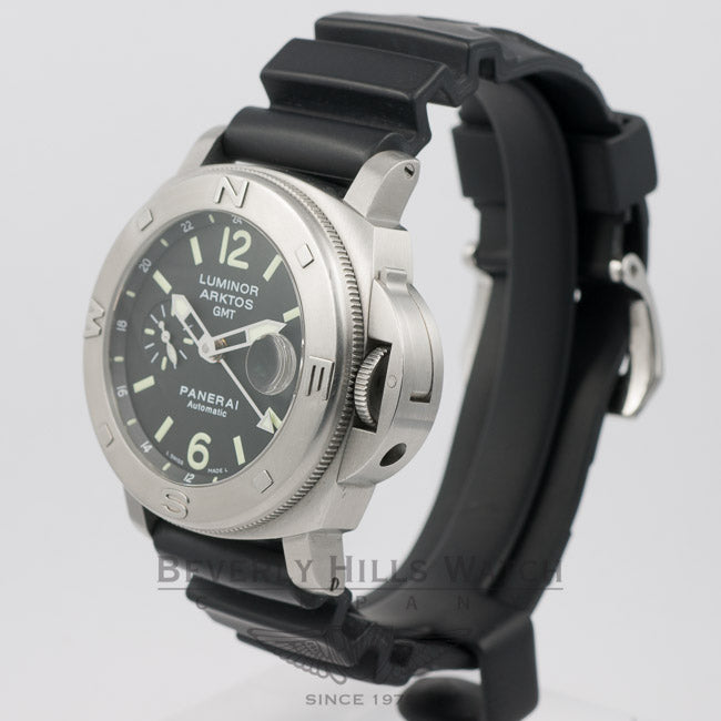Panerai PAM186 Stainless Steel Submersible 'Mike Horn' Expedition Watch PAM186 Beverly Hills Watch Company Panerai Store