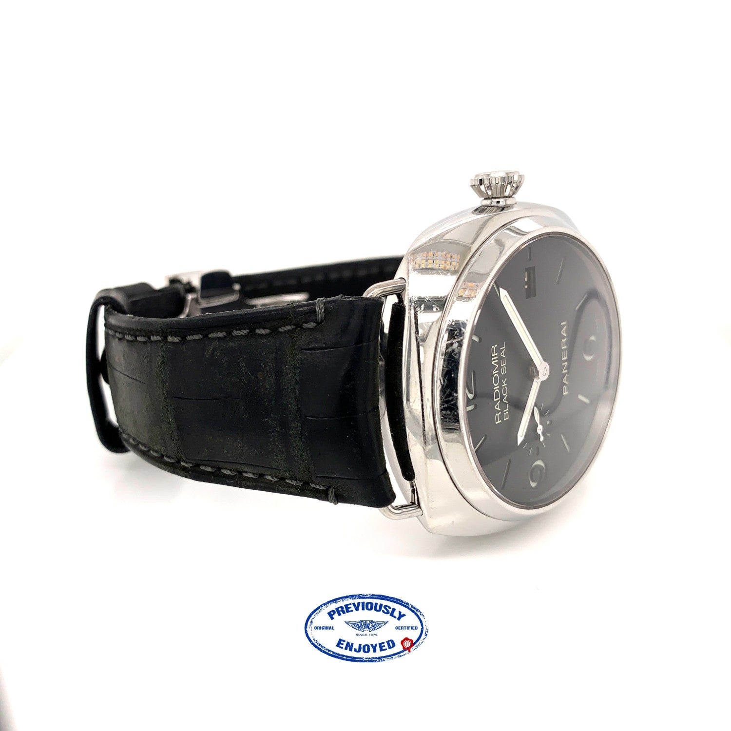 Panerai Radiomir 45mm 3 Day Power Reserve Automatic Black Dial PAM00388 WQ77EL