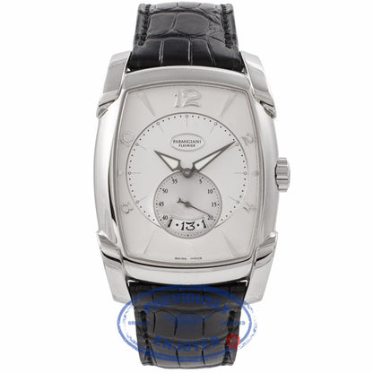 Parmigiani Gents Kalpa XL Automatic Stainless Steel Silver Dial PF013473.01 K6KMRU - Beverly Hills Watch Company Watch Store