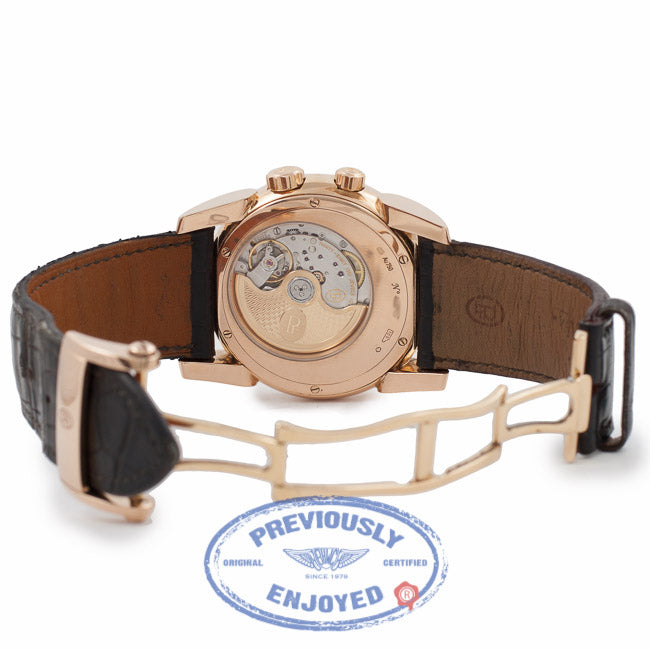 Parmigiani Fleurier Hemisphere Tonda 42 18K Rose Gold Limited Edition Rose Dial PFC231-1002400 62QQH1 - Beverly Hills Watch Company