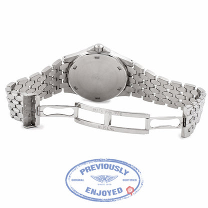 Patek Philippe Neptune Salmon Dial Stainless Steel 5080 CGKWQ4 - Beverly Hills Watch Company Watch Store