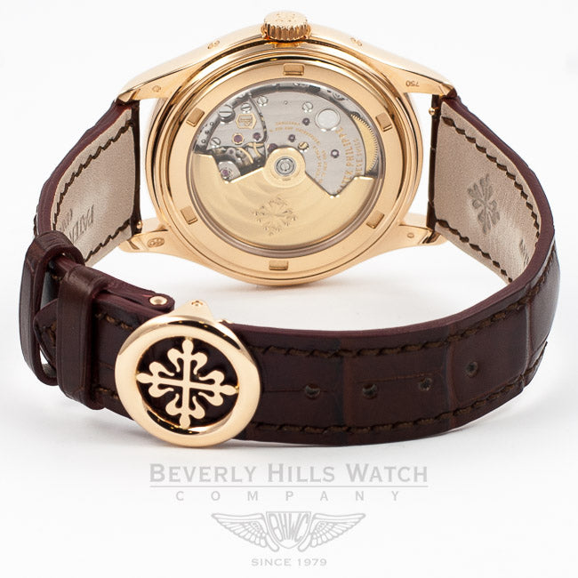 Patek Philippe 5146R-001 Rose Gold Annual Calendar Moon Phase Power Reserve 39mm Watch Beverly Hills Watch Company Watch Store