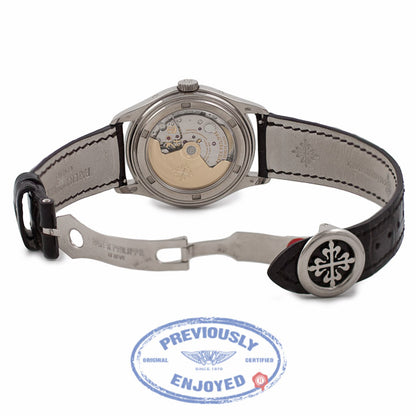 Patek Philippe Annual Calendar 18k White Gold Slate Dial 5146G-010 45HT1T - Beverly Hills Watch Company Watch Store