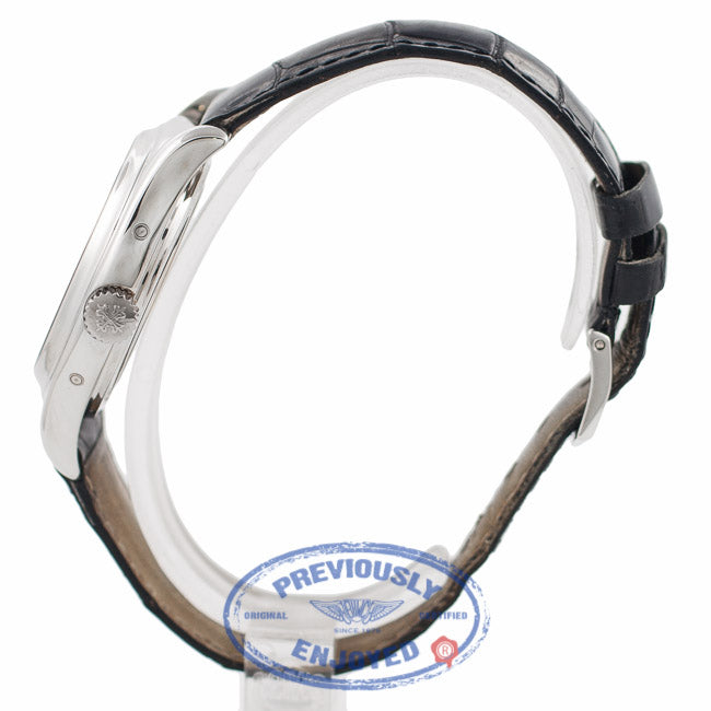 Patek Philippe Annual Calendar 37MM Platinum 5035P-001 16Z16Z - Beverly Hills Watch Company Watch Store