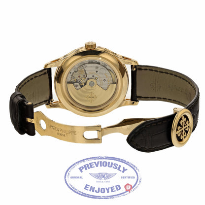 Patek Philippe Annual Calendar 40mm Rose Gold White Dial 5205R-001 D6XDPW