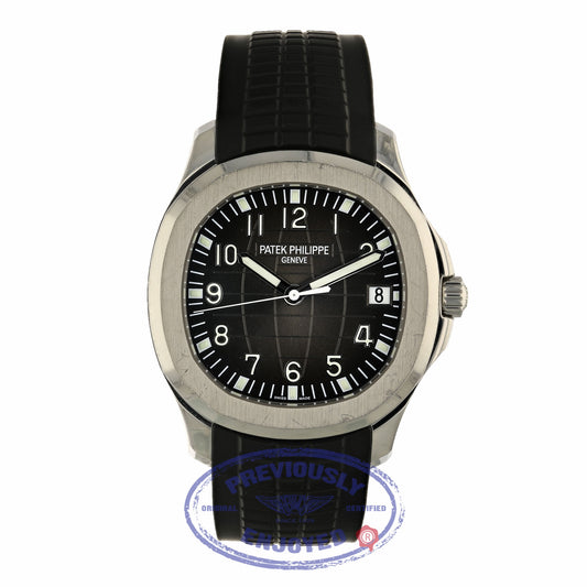Patek Philippe Aquanaut Black Dial Stainless Steel 5167A/001 3856D4 - Beverly Hills Watch Company