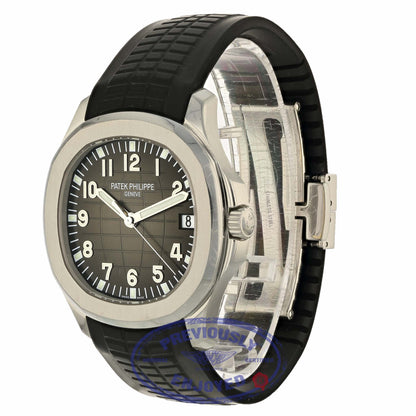 Patek Philippe Aquanaut Black Dial Stainless Steel 5167A/001 3856D4 - Beverly Hills Watch Company