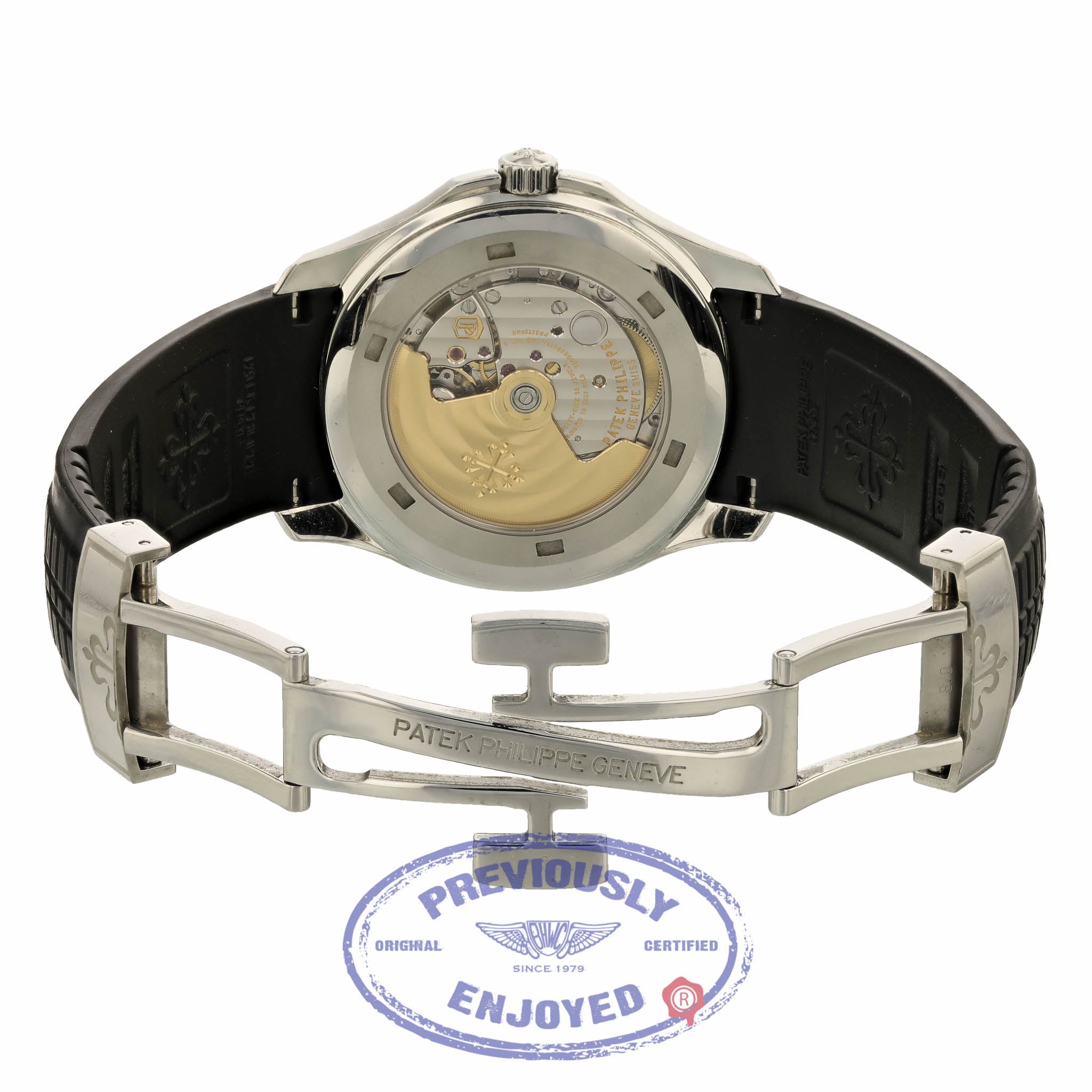 Patek Philippe Aquanaut Black Dial Stainless Steel 5167A/001