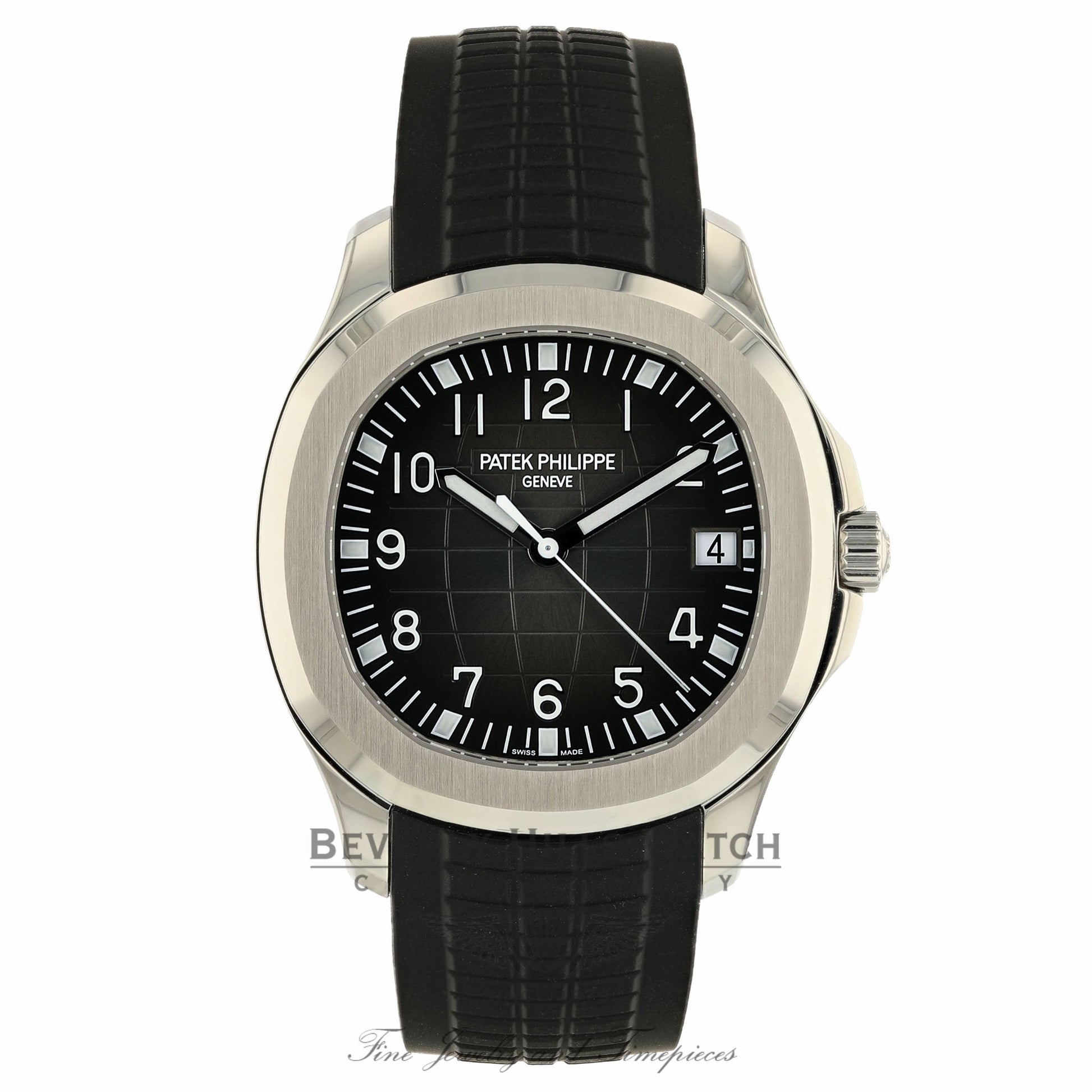 Patek Philippe Aquanaut Automatic Black Dial Stainless Steel 5167A/001 1X3E2H - Beverly Hills Watch