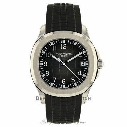 Patek Philippe Aquanaut Automatic Black Dial Stainless Steel 5167A/001 1X3E2H - Beverly Hills Watch