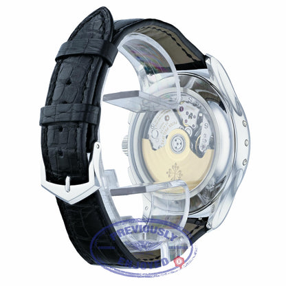 Patek Philippe Annual Chronograph Platinum Case Black Dial 42mm 5905P-001 WFTWN8 - Beverly Hills Watch