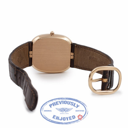 Patek Philippe Elipse 18K Rose Gold Chocolate Dial 3738/100R-001 FFHYJE - Beverly Hills Watch Company Watch Store