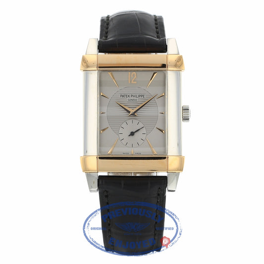 Patek Philippe Gondolo Silver Dial Black Leather 5111/PR-001 U3ZCWW - Beverly Hills Watch