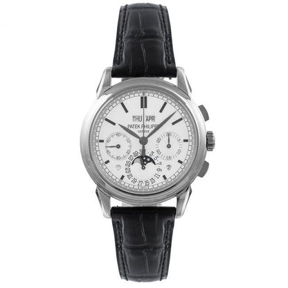 Patek Philippe Perpetual Calendar Chronograph White Gold 5270G-001 - Beverly Hills Watch Company