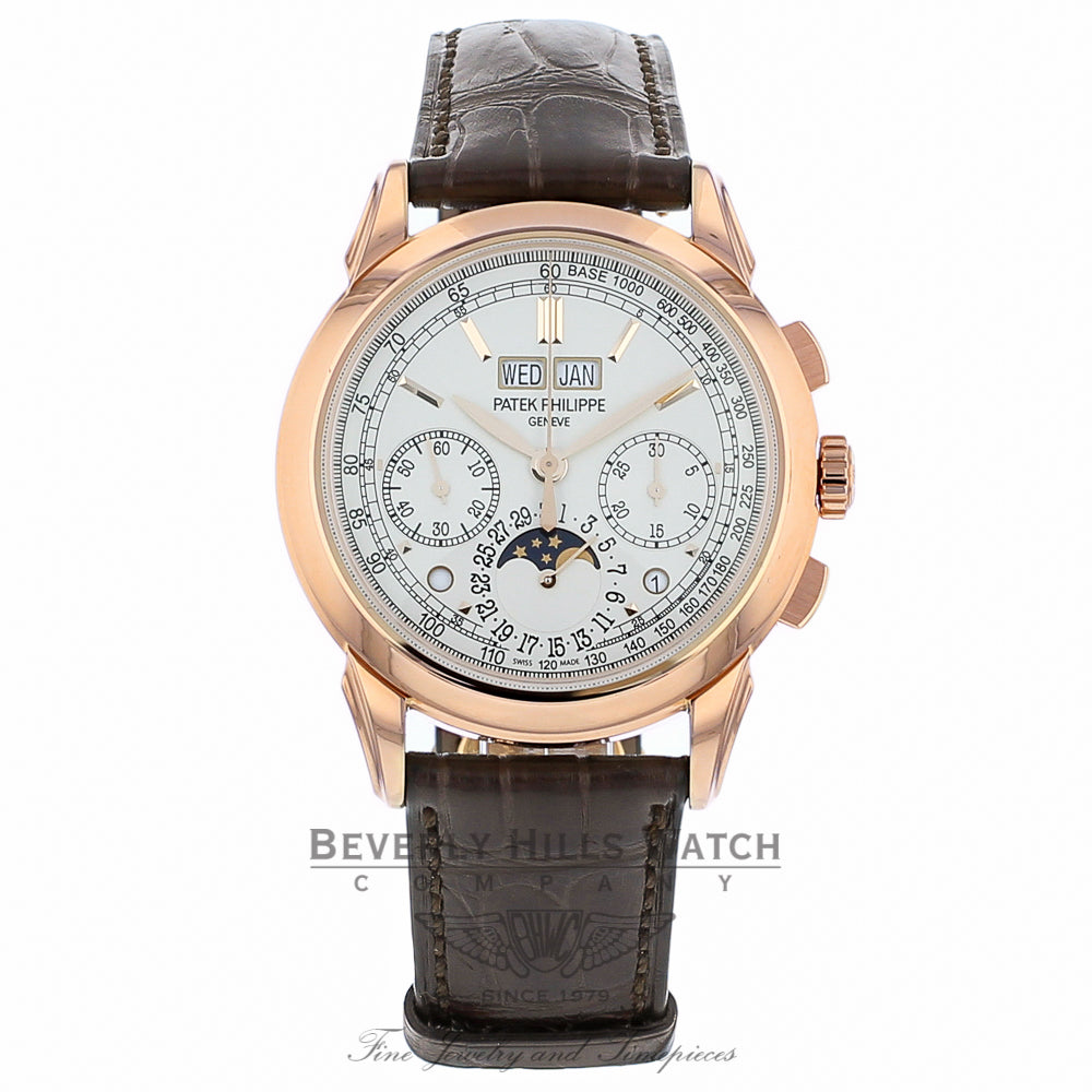Patek Philippe Grand Complications Silver Dial 18K Rose Gold 5270R-001 5Z9R3V - Beverly Hills Watch
