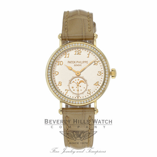 Patek Philippe Lady's 33mm 18k Yellow Gold Cream Colored Dial 7121J-001 CKRAU8 - Beverly Hills Watch