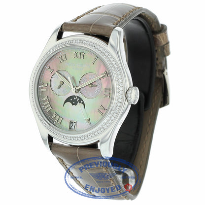 Patek Philippe Ladies 38mm Complications Annual Calendar 4936G-001 W5NM61 - Beverly Hills Watch Company