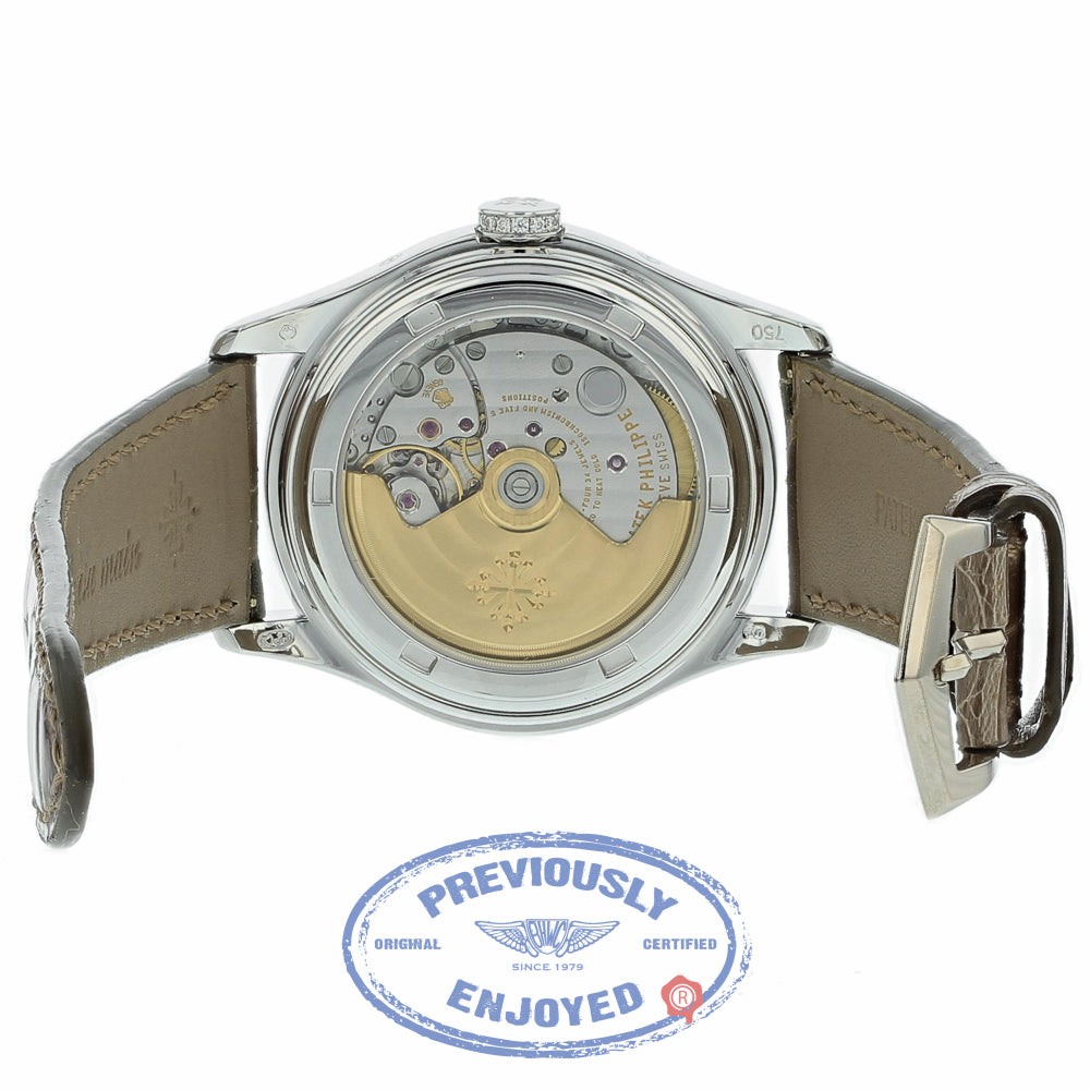 Patek Philippe Ladies 38mm Complications Annual Calendar 4936G-001 W5NM61 - Beverly Hills Watch Company
