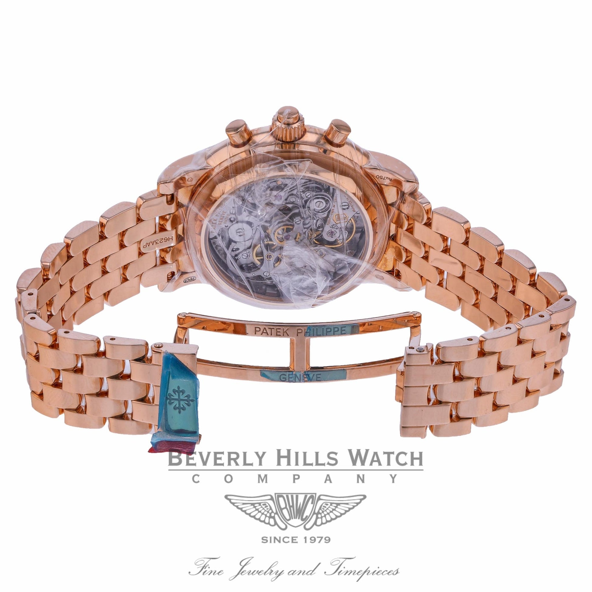 Patek Philippe Perpetual Calendar Split-Seconds Chronograph Black Dial 5204/1r-001 D6M2YM - Beverly Hills Watch Company