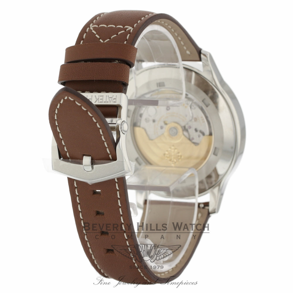 Patek Philippe 42mm Pilots Navy Blue Dial Limited Edition Stainless Steel 5522A-001 EXXWP2 - Beverly Hills Watch