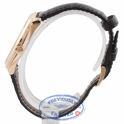 Patek Philippe Calatrava Rose Gold Silver Dial Manual Wind 5123R-001 EBNXPG - Beverly Hills Watch Company Watch Store