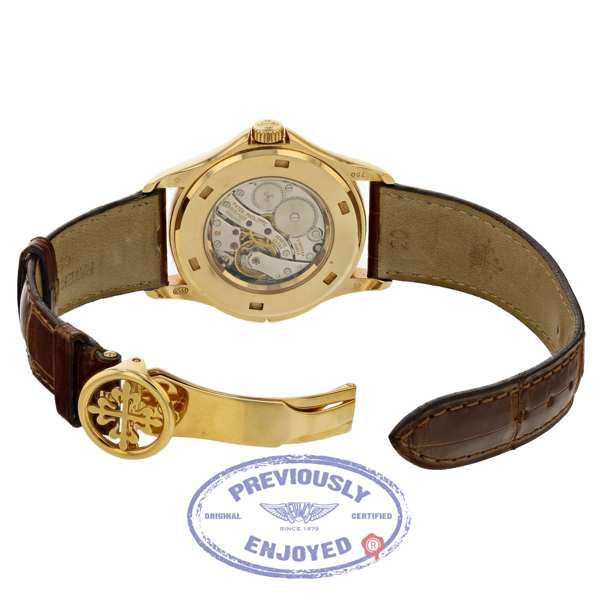 Patek Philippe Travel Time Rose Gold 5134r JJ794D - Beverly Hills Watch Company