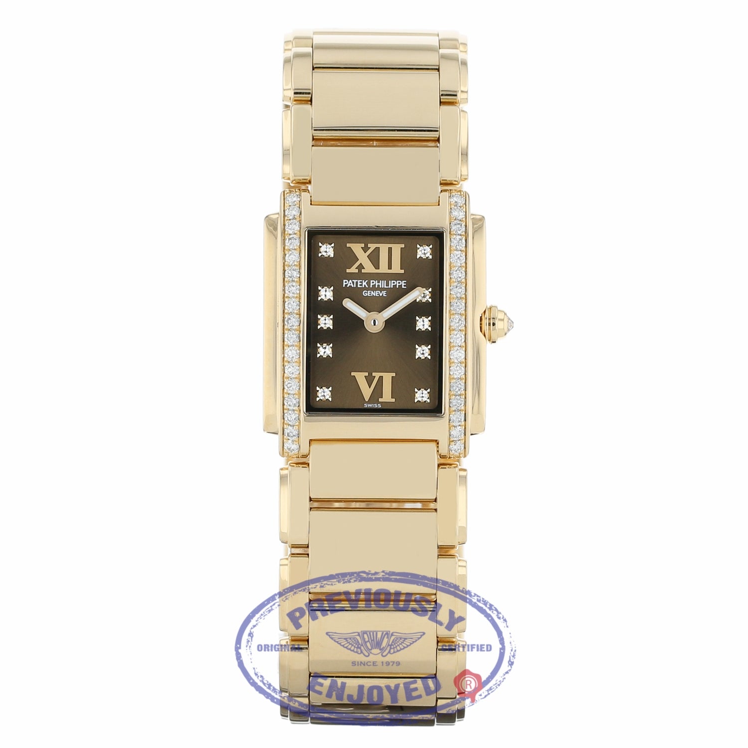 Patek Philippe Twenty-4 Small Ladies Rose Gold 4908/11R-010 FVLV6R - Beverly Hills Watch