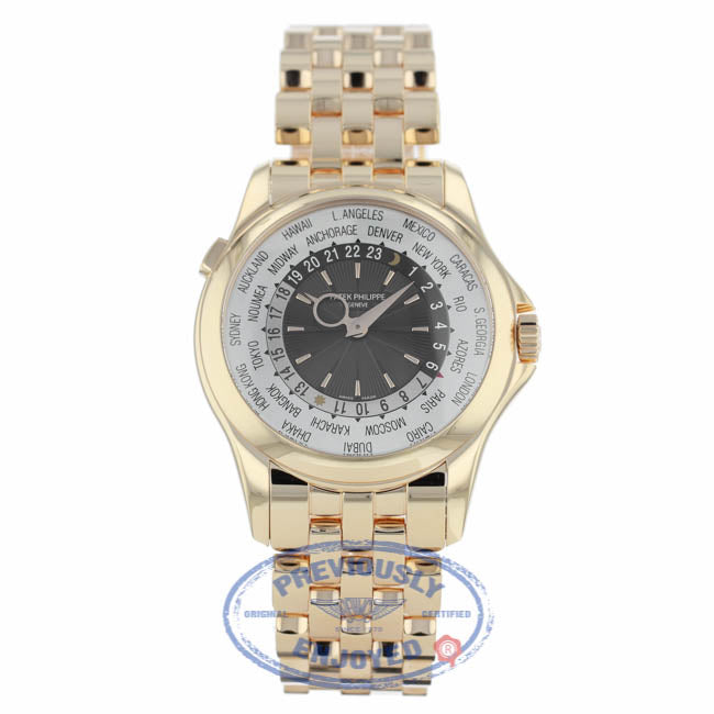 Patek Philippe Complications World Time 5130/1R-001 MTH3Q4 - Beverly Hills Watch Company