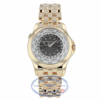 Patek Philippe Complications World Time 5130/1R-001 MTH3Q4 - Beverly Hills Watch Company