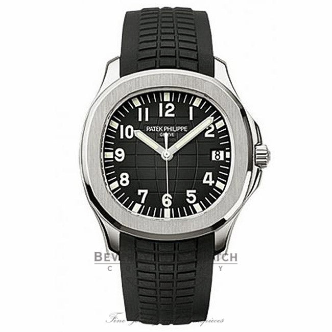 Patek Philippe Aquanaut Automatic Black Dial Stainless Steel 5167A/001 1X3E2H - Beverly Hills Watch