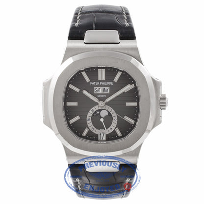 Patek Philippe Nautilus Annual Calendar Stainless Steel 5726A-001 2VECK3 - Beverly Hills Watch Company Watch Store