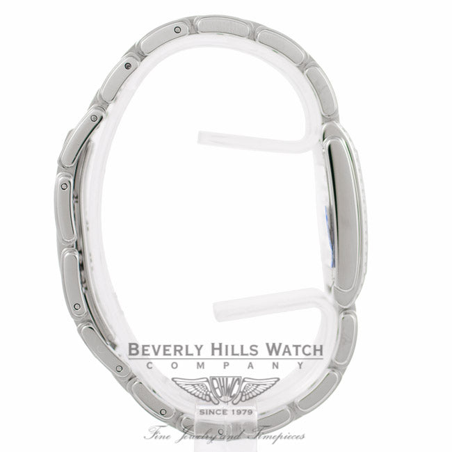 Patek Philippe Twenty-4 Stainless Steel Grey Dial Diamond Markings 4910/10A-011 VJI35T - Beverly Hills Watch Company Watch Store