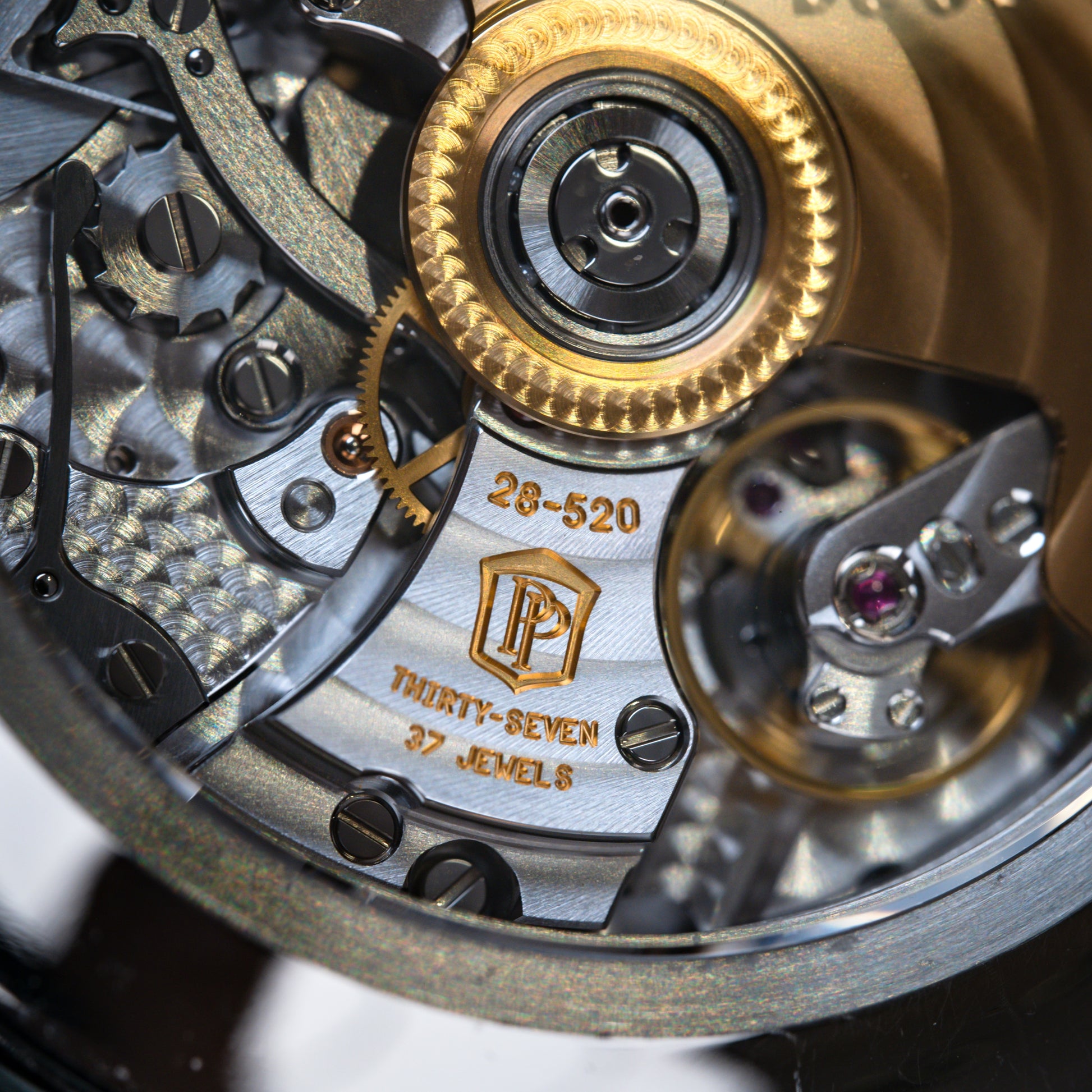 Patek Philippe Annual Chronograph Platinum 42mm Blue Dial 5905P-001 - Beverly Hills Watch Company