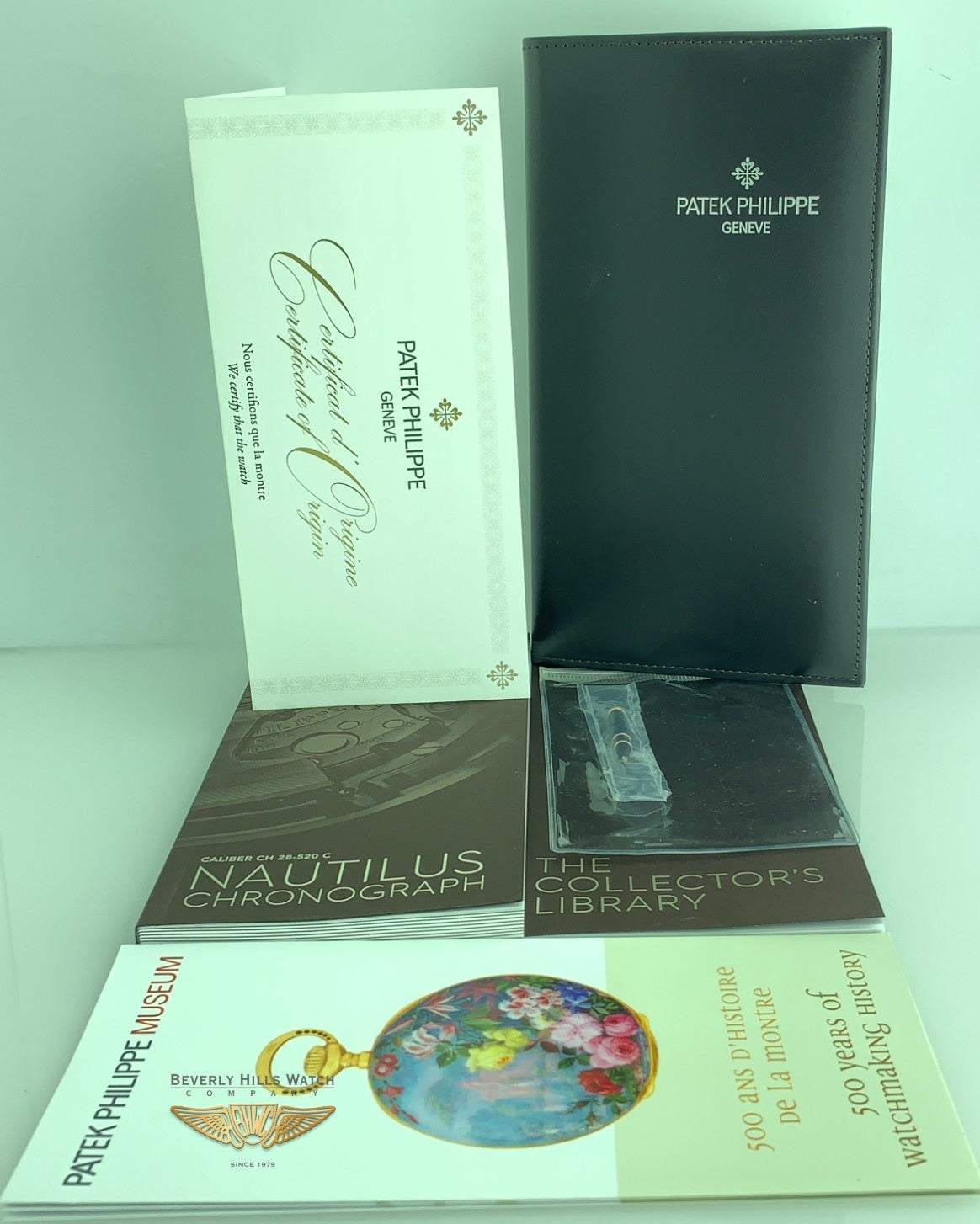 Patek Philippe Nautilus Chronograph Rose Gold Black Dial 59801R-001 X7L52P