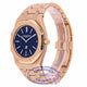 Audemars Piguet Royal Oak 39MM Ultra Thin Rose Gold Blue Dial 15202OR.OO.1240OR.01 - Beverly Hills Watch