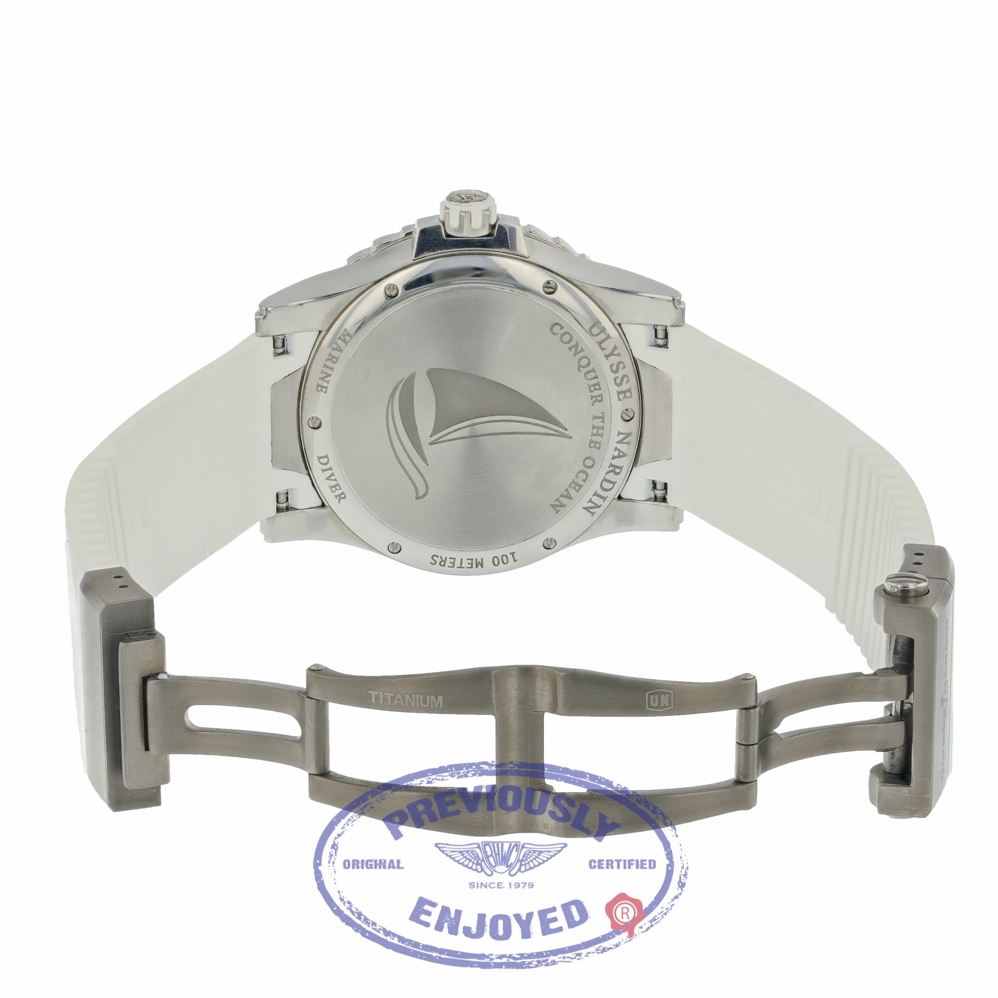 Ulysse Nardin Lady Diver 40mm Stainless Steel and Diamonds 8153-180e-3c/10 PKZE37