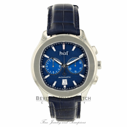Piaget Polo S Chronograph Stainless Steel Blue Dial G0A43002 9UFU1C