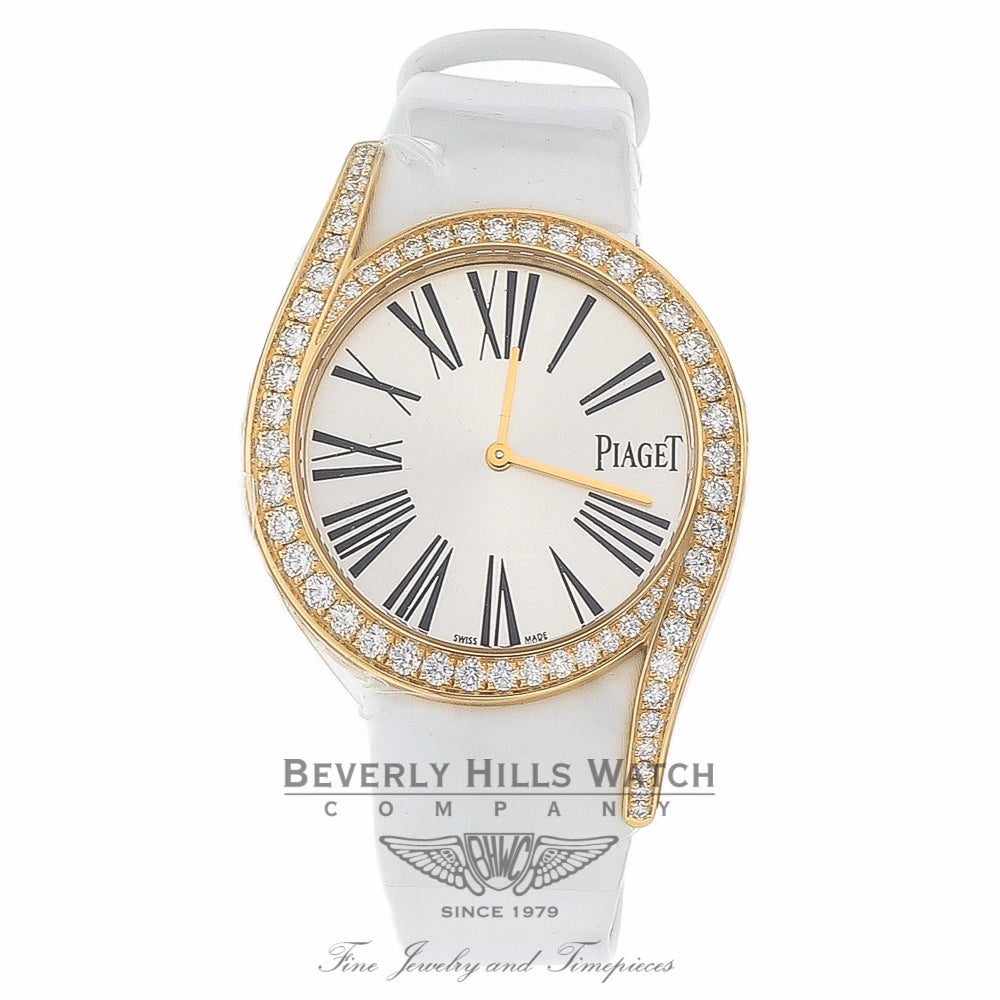 Piaget Limelight Gala 18K Rose Gold Diamond Silver Dial G0A39167 L53N1P - Beverly Hills Watch