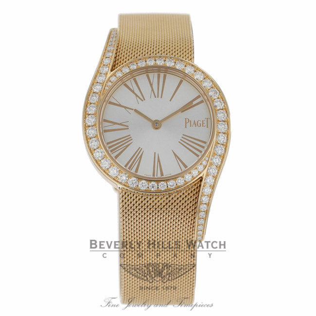 Piaget Limelight Gala Silver Dial Ladies 18 Carat Rose Gold G0A41213 - Beverly Hills Watch