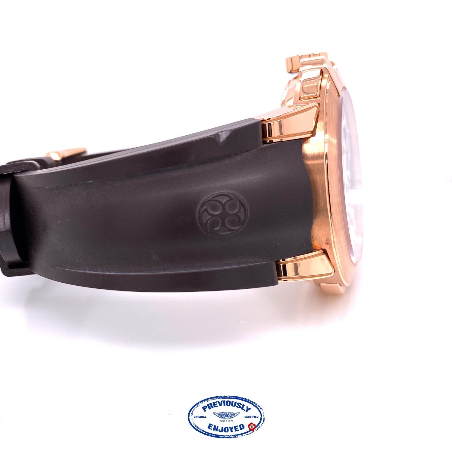Harry Winston 44mm Ocean Dual Time Rose Gold Watch OCEATZ44RR001