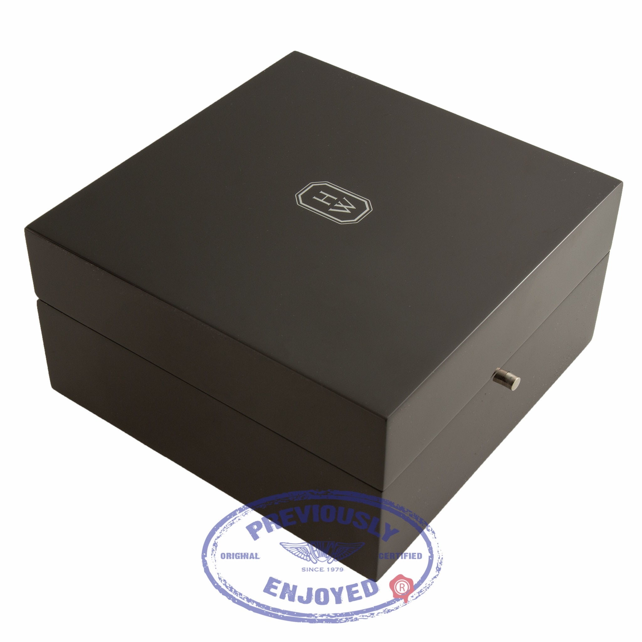 Harry Winston 44mm Ocean Dual Time Rose Gold Watch OCEATZ44RR001