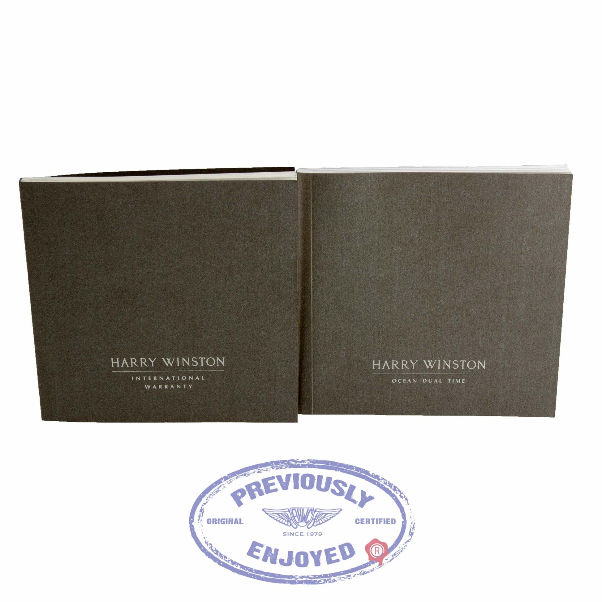 Harry Winston 44mm Ocean Dual Time Rose Gold Watch OCEATZ44RR001 PNFH1K - Beverly Hills Watch Company