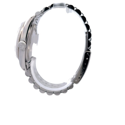 Rolex Datejust 36MM Stainless Steel White Gold Fluted Bezel Jubilee Bracelet 16234