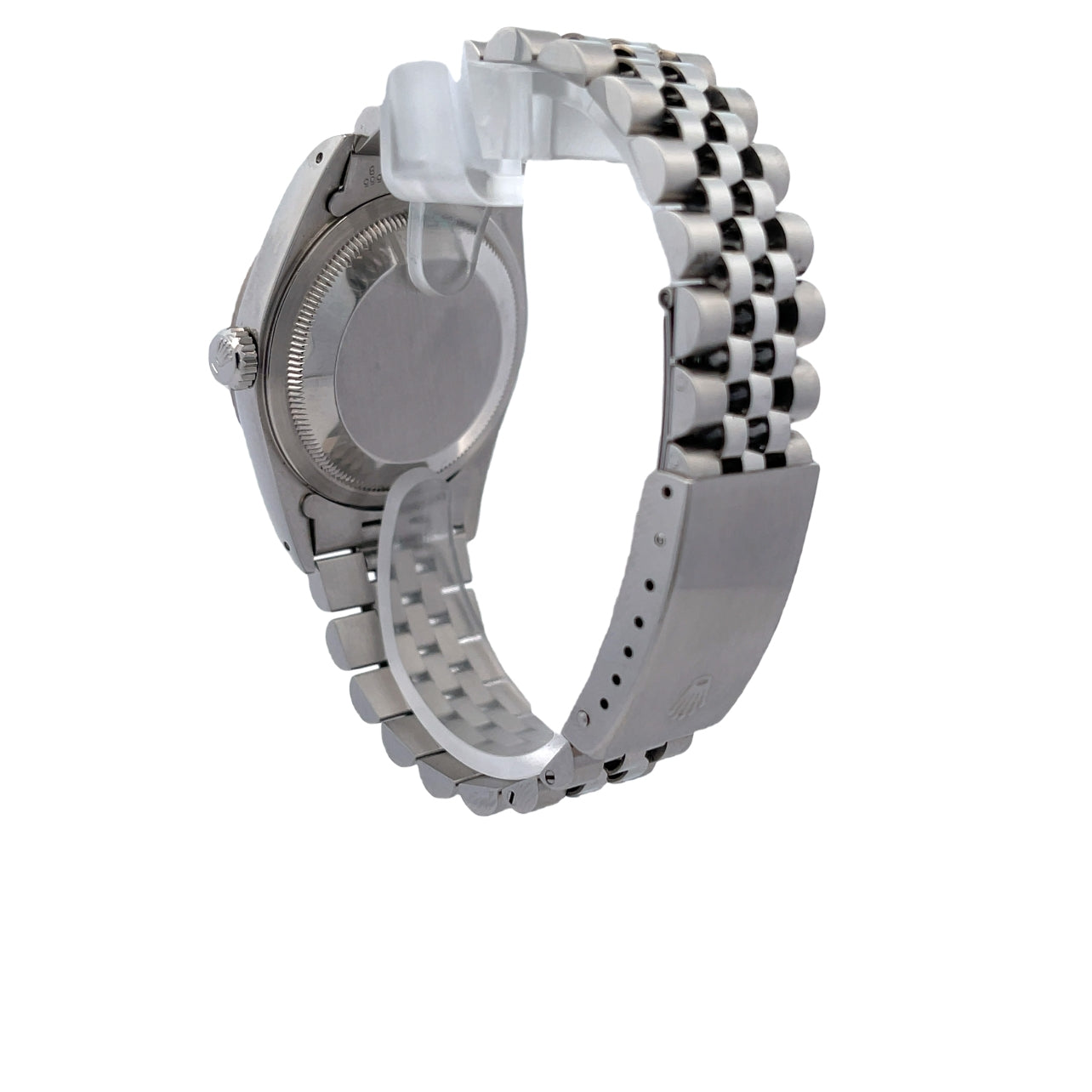 Rolex Datejust 36MM Stainless Steel White Gold Fluted Bezel Jubilee Bracelet 16234