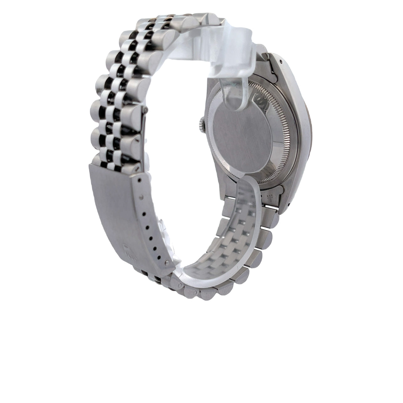 Rolex Datejust 36MM Stainless Steel White Gold Fluted Bezel Jubilee Bracelet 16234