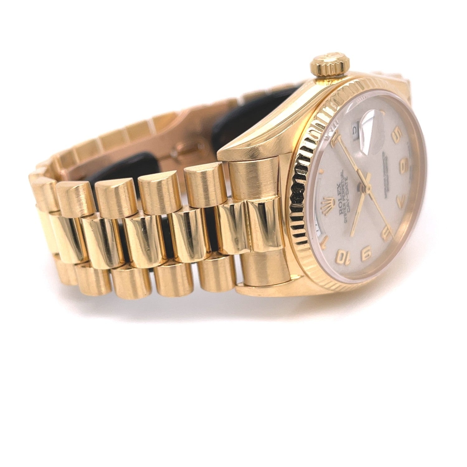 Rolex Day-Date 36MM President 18k Yellow Gold18038 PR8Z9Y - Beverly Hills Watch Company