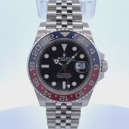 Rolex GMT Master II Stainless Steel Ceramic "Pepsi" 126710BLRO